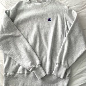 Champion Reverse Weave Grey Crewneck